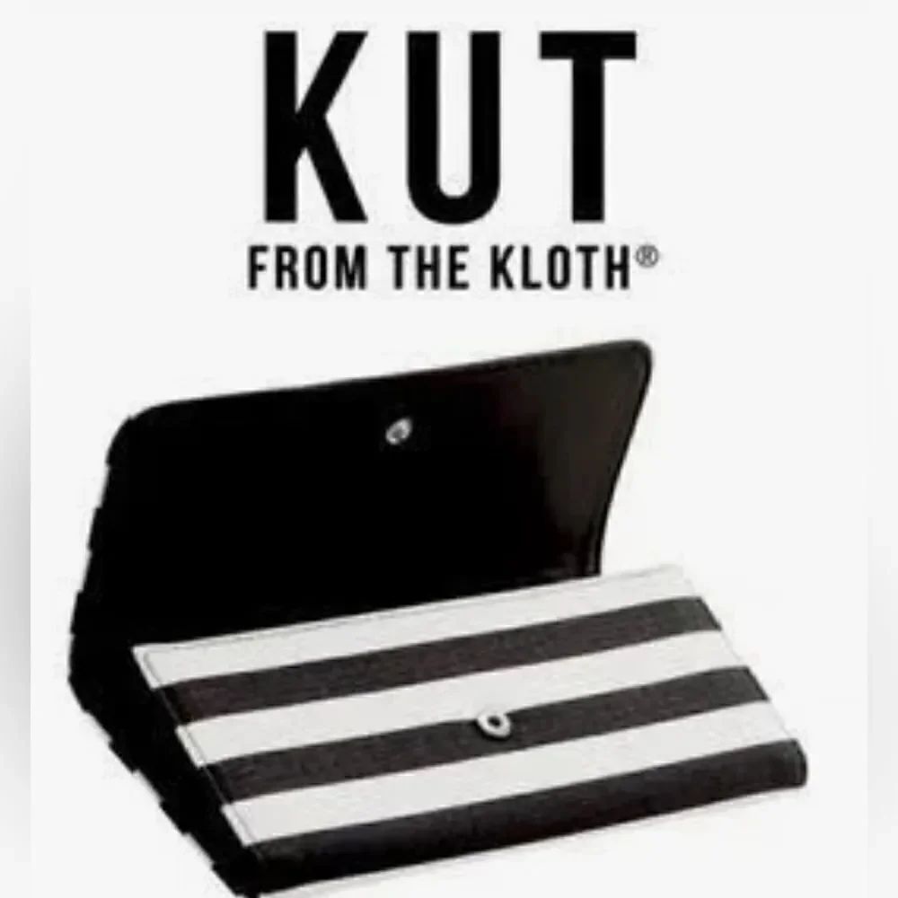 Kit From The Kloth Striped Wallet